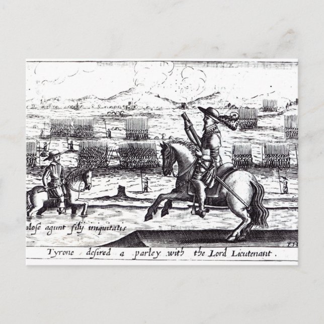 Tyrone Desired a Parley with Lord Lieutenant Postcard (Front)