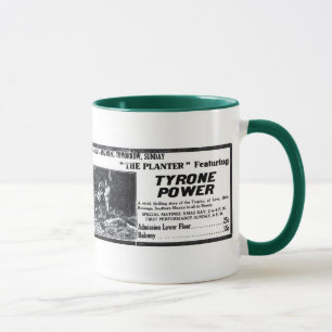 Tyrone Power 1917 vintage movie ad mug