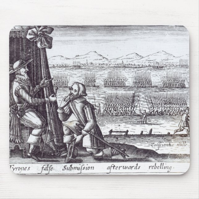 Tyrone's False Submission to the Lord Deputy Mouse Mat (Front)