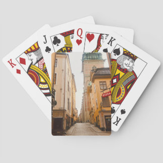Tyska Brinken, Gamla Stan, Old Town, Stockholm Playing Cards