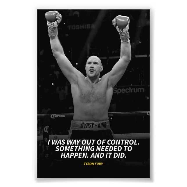 Tyson fury Photo Enlargement (Front)
