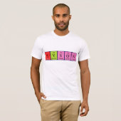 Tyson periodic table name shirt (Front Full)