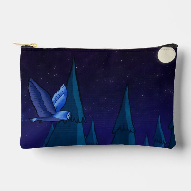 Tyto The Fainted Owl Accessory Pouch (Front)