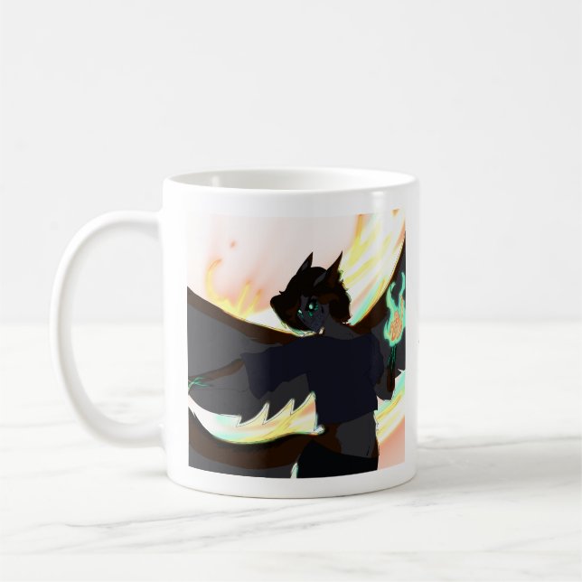 Tyto Vengeance Do Not Summon Me Before Coffee Mug (Left)