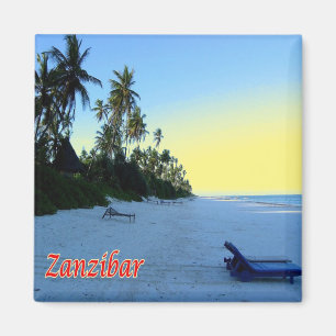 TZ - Tanzania - Zanzibar - East Coast beach Magnet