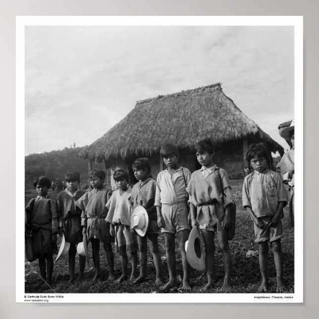 Tzotzil Maya ~ Magdalenas, Chiapas, Mexico City Poster (Front)