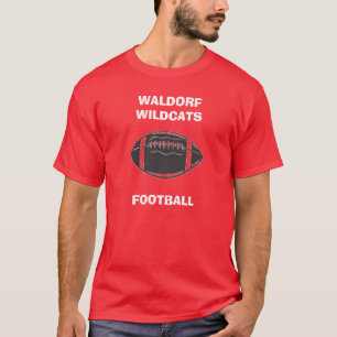 u11721864, WALDORF WILDCATS, FOOTBALL T-Shirt