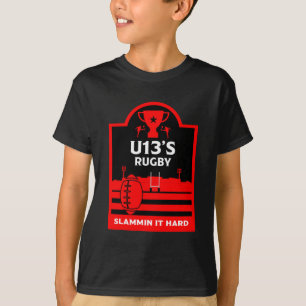 U13 Junior Rugby Players T-Shirt