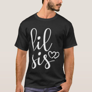 u201CLil Sisu201D Women Girls & Sorority Little Si T-Shirt