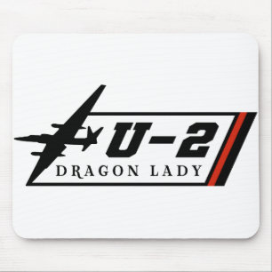 U2 Dragon Lady spy plane Mouse Mat