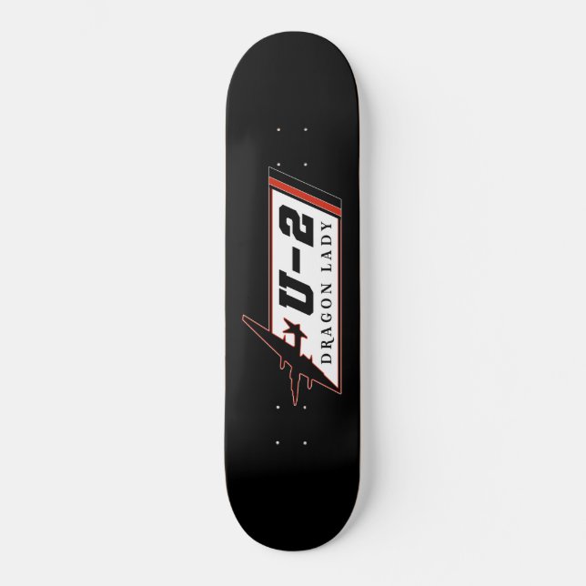 U2 Dragon Lady spy plane Skateboard (Front)