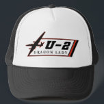 U2 Dragon Lady spy plane Trucker Hat<br><div class="desc">This is a U2 Dragon Lady spy plane design</div>