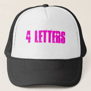 U4 Letters Hat