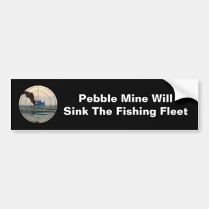 U-29 - Stop Pebble Mine Bumper Sticker
