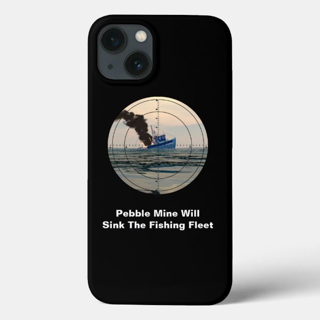 U-29 - Stop Pebble Mine Case-Mate iPhone Case (Back)
