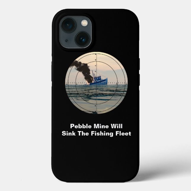 U-29 - Stop Pebble Mine Case-Mate iPhone Case (Back)