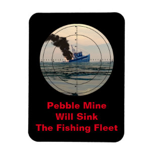 U-29 - Stop Pebble Mine Magnet