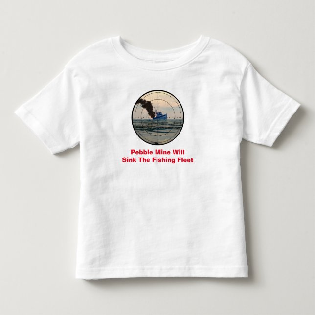 U-29 - Stop Pebble Mine Toddler T-Shirt (Front)