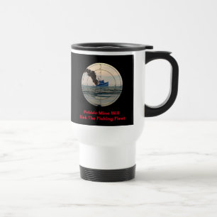 U-29 - Stop Pebble Mine Travel Mug