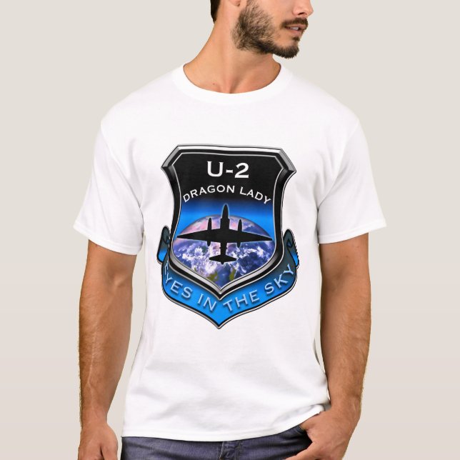 U-2 spy plane T-Shirt (Front)