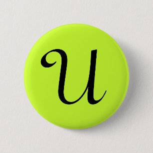 U 6 CM ROUND BADGE