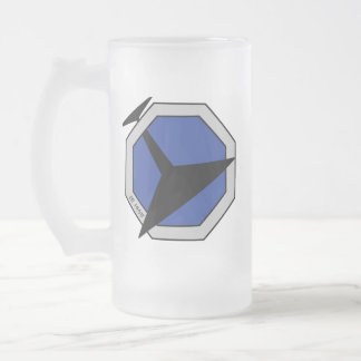 U.B.S. Abandon Frosted Beer Mug