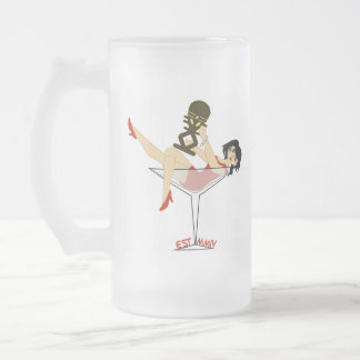 U.B.S Indycent Frosted Beer Mug