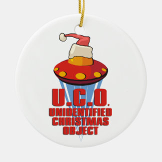 U.C.O. (Unidentified Christmas Object) Ceramic Tree Decoration