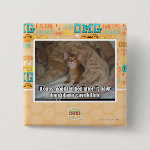 U can maek the bed later. 15 cm square badge