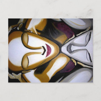 U Complete Me I Postcard