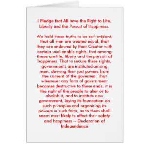 !!! U Create Declaration of Independence