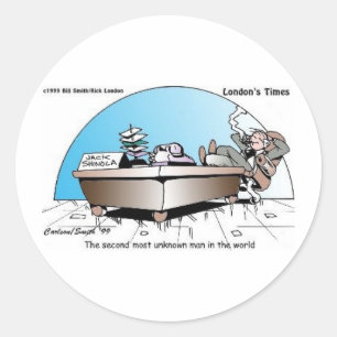 U Dont Know Jack Shinola Funny Offbeat Gifts Tees Classic Round Sticker