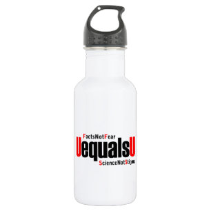 U equals U - HIV Undetectable - Science not Stigma 532 Ml Water Bottle