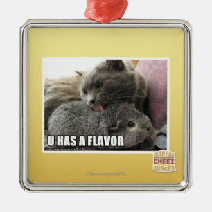 U HAS A FLAVOR METAL TREE DECORATION