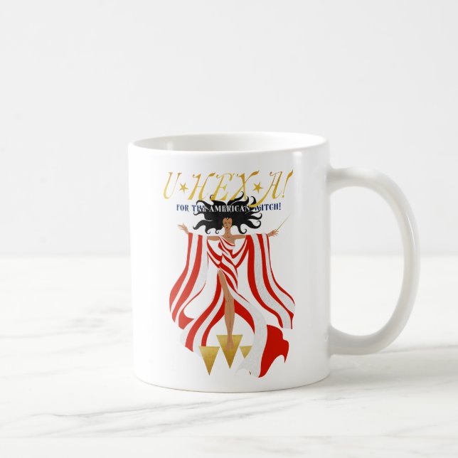 U HEX A Magazine Coffee Mug (Right)
