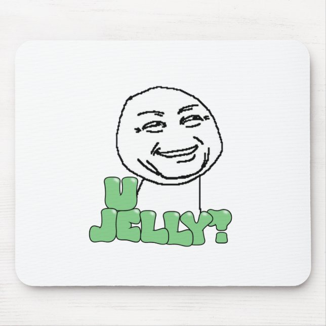 U Jelly? Mouse Mat (Front)