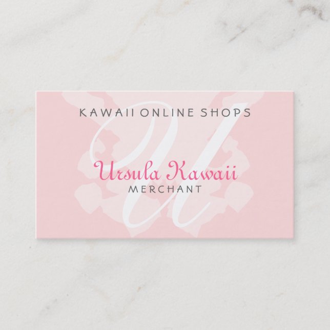 U Kawaii Shops Business Card (Front)