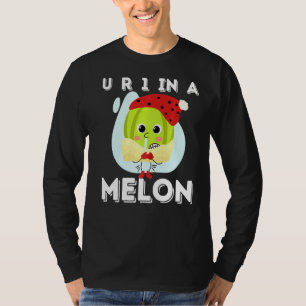 U R 1 In A Melon Fun Valentine Watermelon Fruit Wi T-Shirt