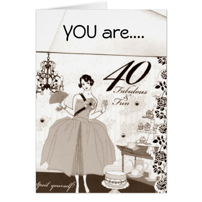 U R 40 AND FABULOUS (Front)