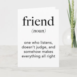 U R THE DEFINITION OF FRIEND HAPPY BIRTHDAY CARD