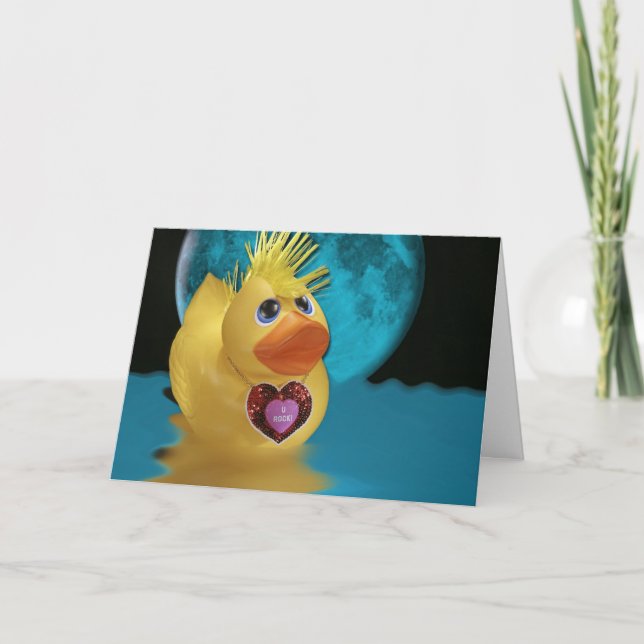 U Rock 2 Holiday Card (Front)