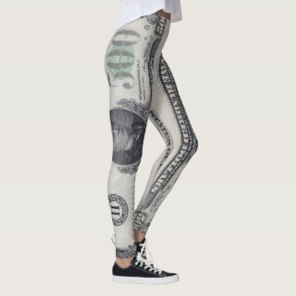 U.S. 500 Dollar Star Note Front  Leggings