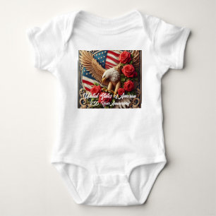 U.S.A. 250th Anniversary Baby One-Piece Bodysuit