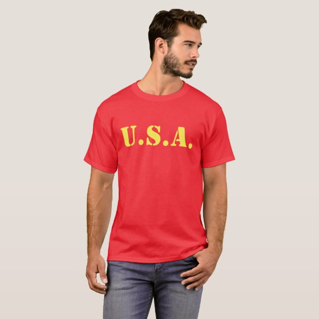 U.S.A. 45 Donald Trump T-Shirt (Front Full)