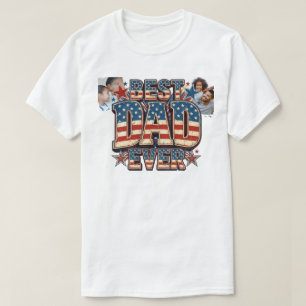U.S.A Best Dad Ever trendy design T-Shirt