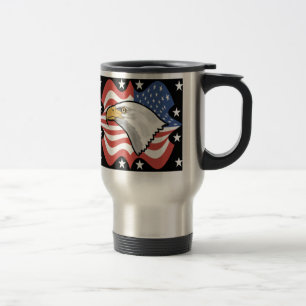 U.S.A. Eagle Travel Mug