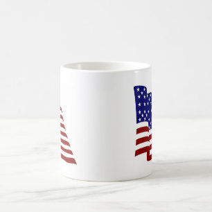 U.S.A. Flag Coffee Mug