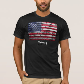 U.S.A. Flag Veteran T-Shirt
