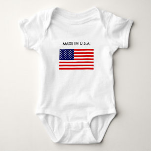 U.S.A. Made Baby Bodysuit