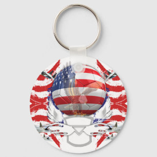 U.S.A. Soccer Key Ring